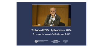 Acte en honor del professor Joan de Solà-Morales Rubió