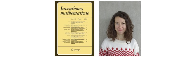 Elba Garcia-Failde, nova RyC del departament, publica un treball innovador a Inventiones Mathematicae