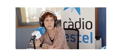 Entrevista amb la professora Montserrat Alsina a Ràdio Estel