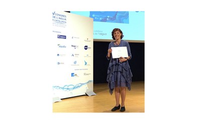 La professora Montserrat Alsina guanya el Premi de l’Aigua 2023