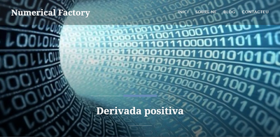 Derivada positiva, nou blog de T. Susín