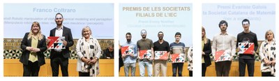 Premis IEC  atorgat a cinc estudiants de la FME